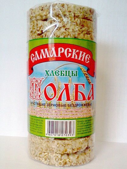Хлебцы Самарские круглые ПОЛБА 100гр